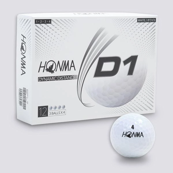 Bóng golf Honma D1 BT2001 2 lớp