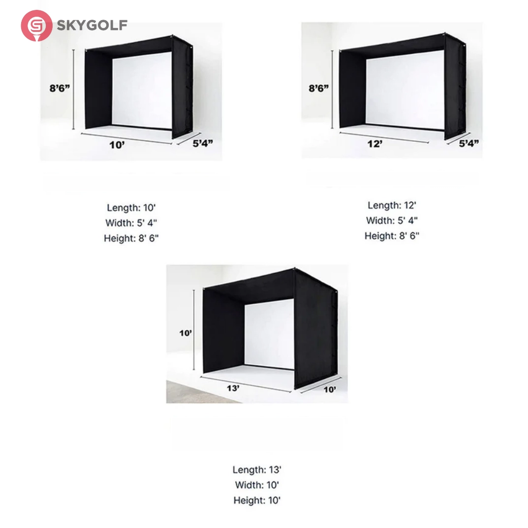 Các tùy chọn kích thước cho mô hình SimStudio™