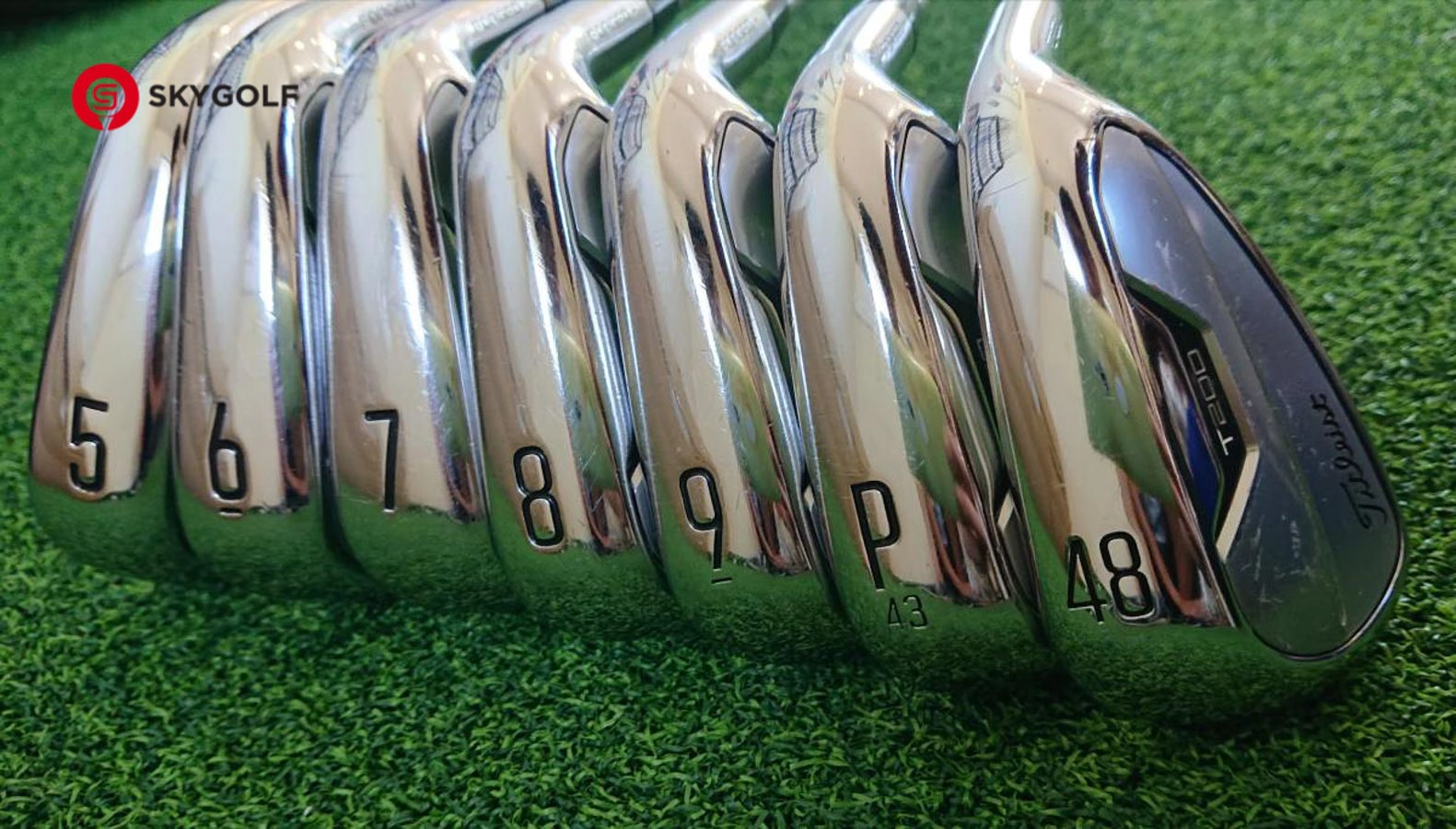 Thiết kế đầu gậy Titleist T200 Iron set