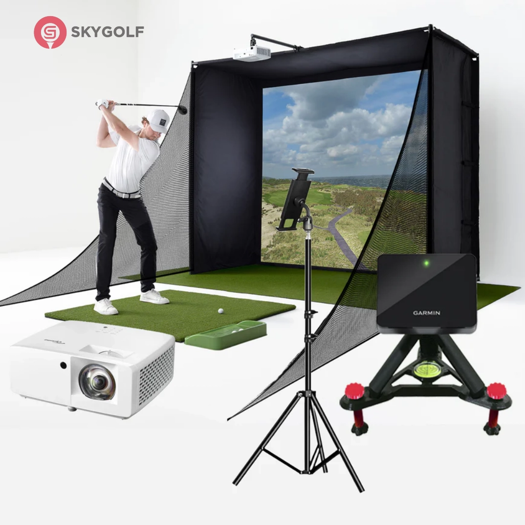 Gói 2: Garmin Approach R10 Golf Simulator Studio Package