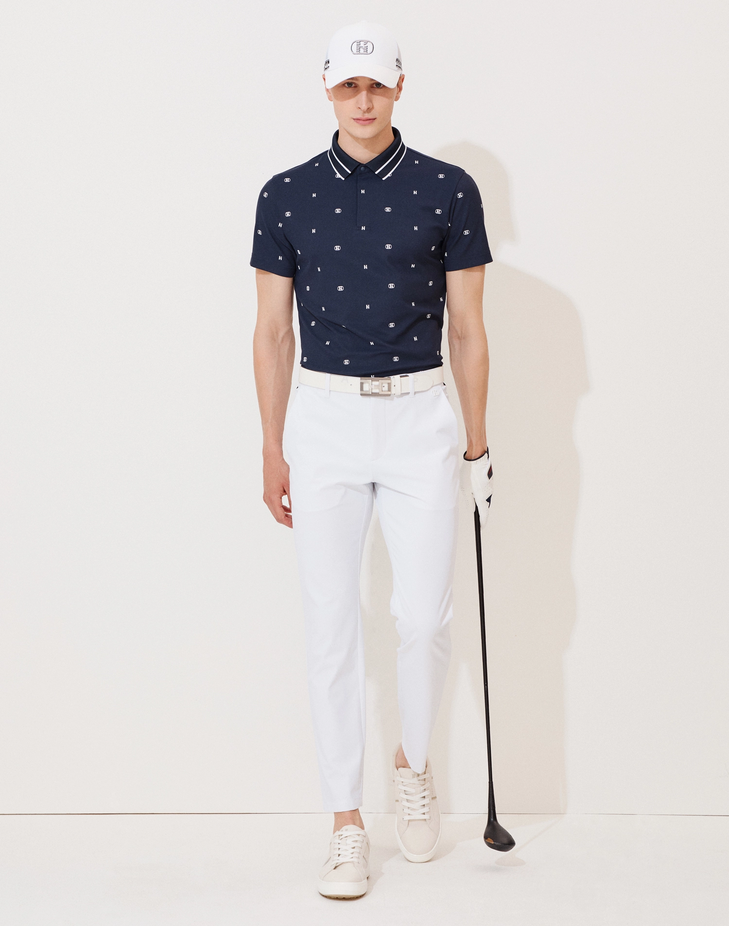 Áo thun Hazzys họa tiết Navi