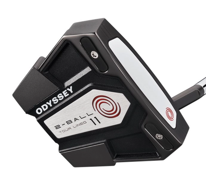 Odyssey 2Ball Eleven Tour Lined S Putter nguyên bản