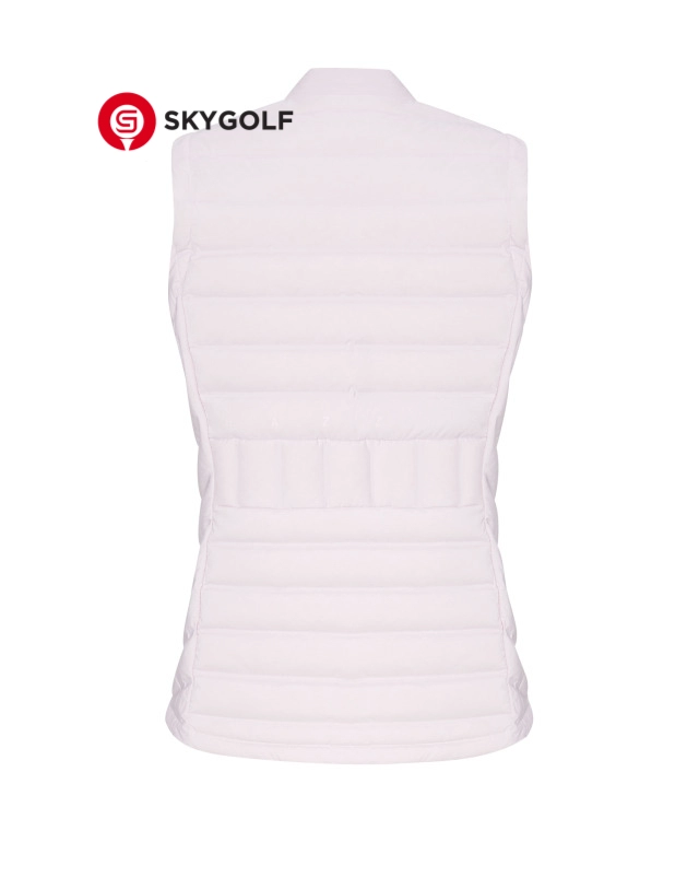 mặt sau áo vest hazzys màu hồng