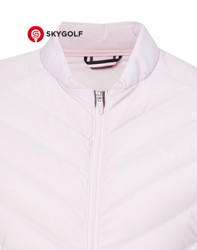 cổ áo vest hazzys màu hồng