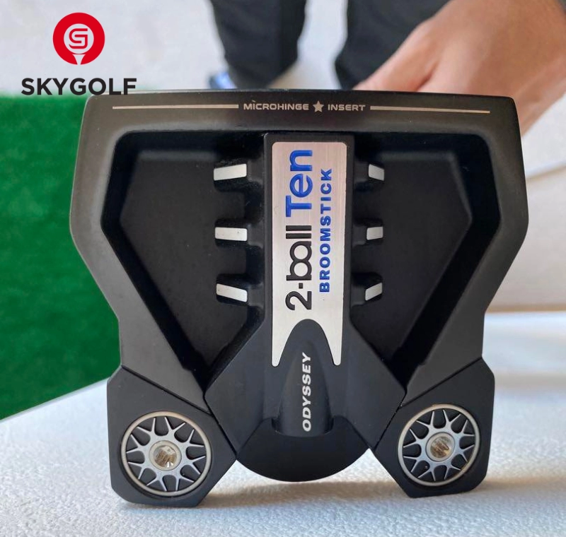 Đầu gậy putter Callaway Odyssey 2-Ball Ten Broomstick Đầu gậy putter Callaway Odyssey 2-Ball Ten Broomstick