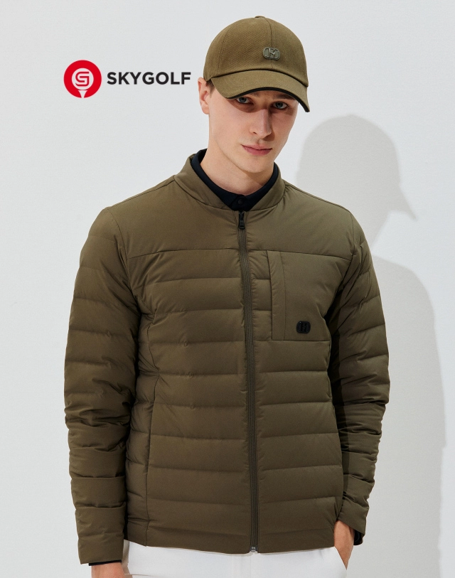 áo khoác golf hazzys màu xanh rêu