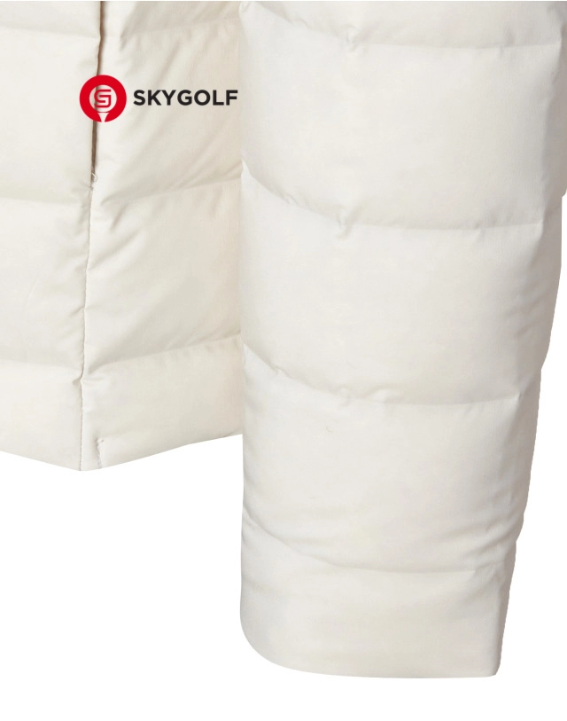 tay áo golf hazzys màu kem