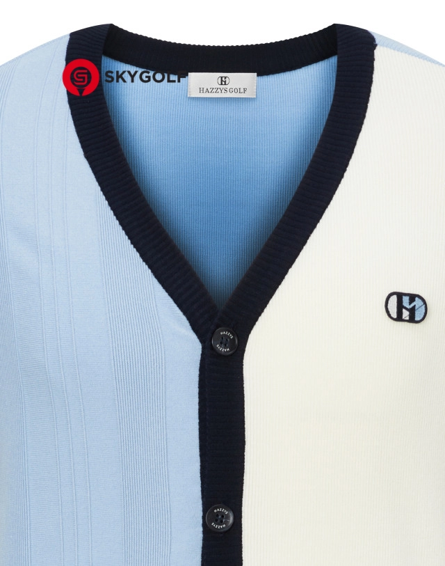 Áo Hazzys golf Màu xanh da trời