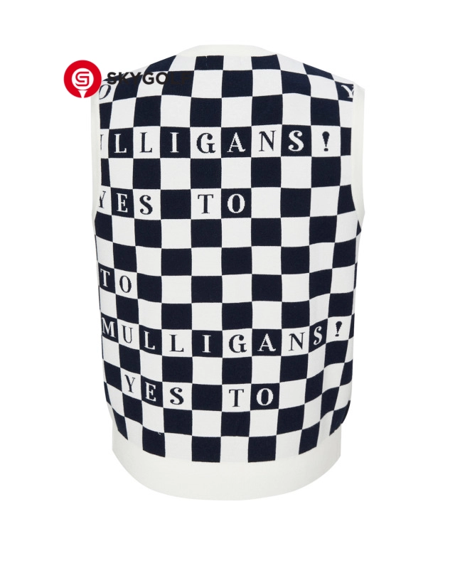 áo golf hazzys mùa đông đen trắng