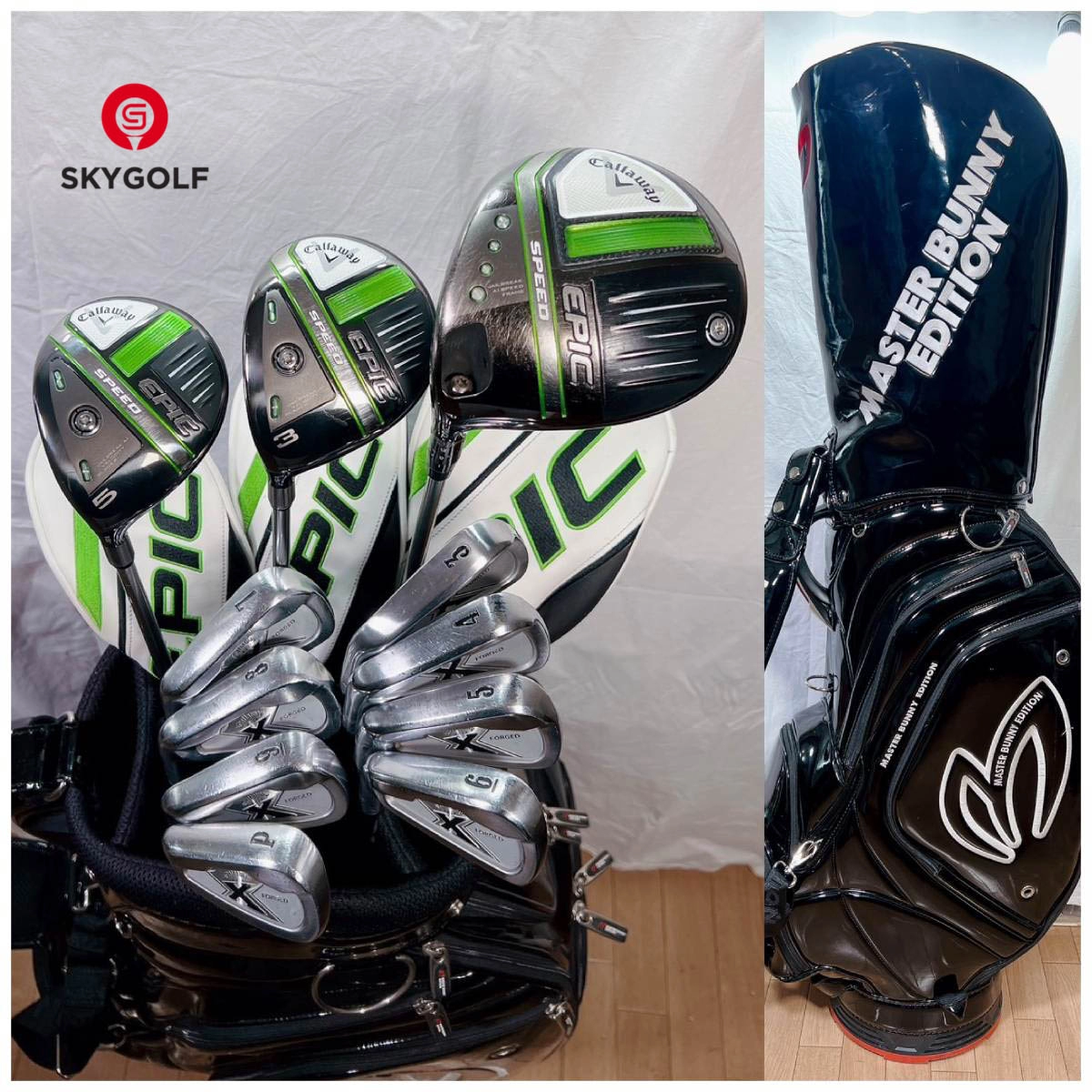 Bộ gậy golf tay trái Fullset Callaway Epic Bộ gậy golf tay trái Fullset Callaway Epic