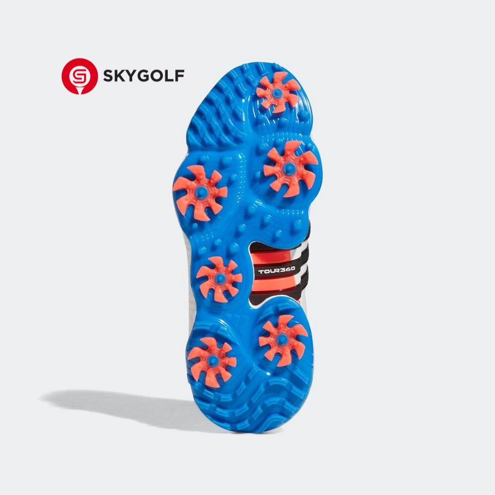 Giày Golf Adidas TOUR360 22 GOLF Xanh Trắng