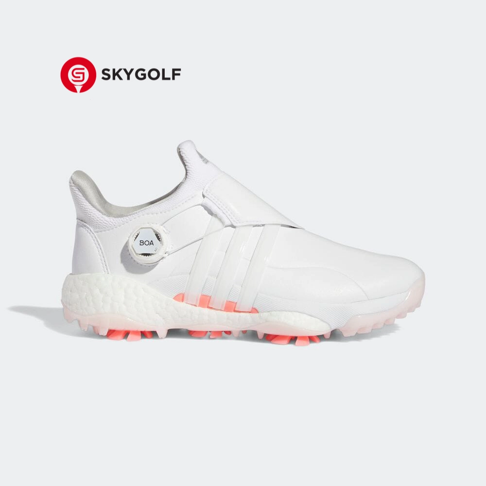 Giày Golf Nữ Adidas 360 22 Trắng Hồng BOA Giày Golf Nữ Adidas 360 22 Trắng Hồng BOA