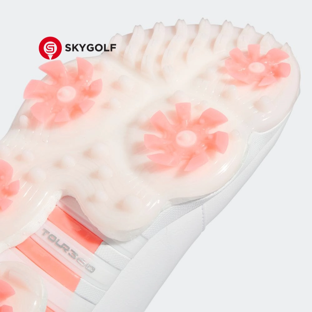 Giày Golf Nữ Adidas 360 22 Trắng Hồng BOA Giày Golf Nữ Adidas 360 22 Trắng Hồng BOA