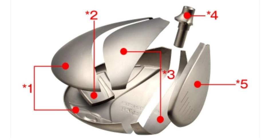 mặt gậy Fairway wood Honma Beres S-02 2 sao