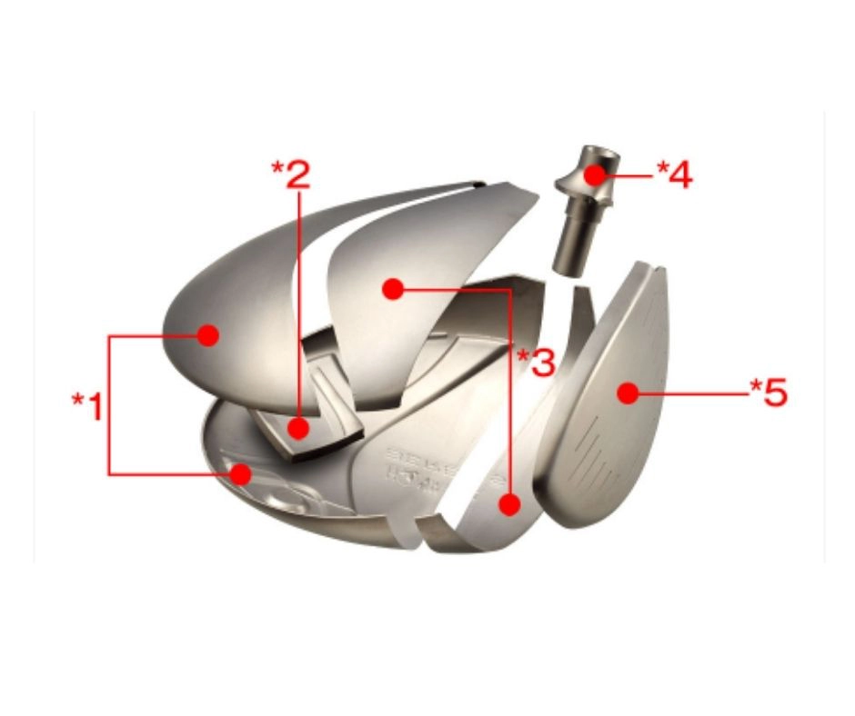 mặt gậy Fairway wood Honma Beres S-02 3 sao mặt gậy Fairway wood Honma Beres S-02 3 sao