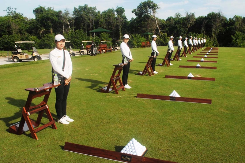 Putting greens tại sân golf Hồ Tràm 