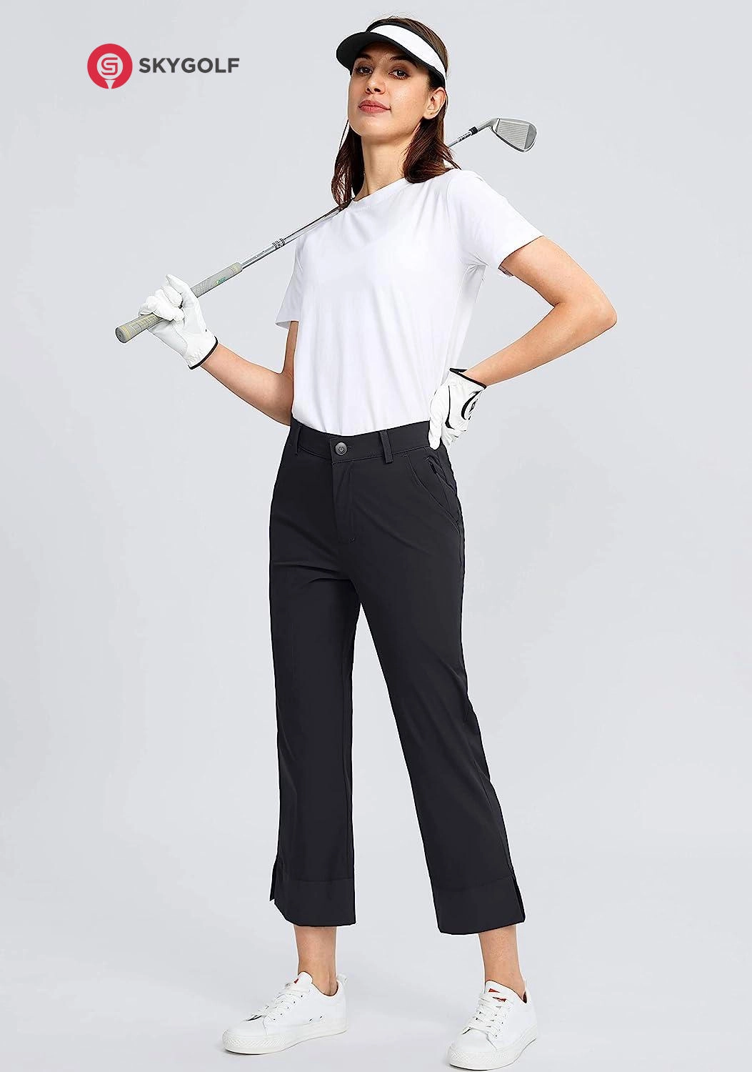 Quần Áo Golf Nữ Đối với những người có dáng  hình chữ nhật