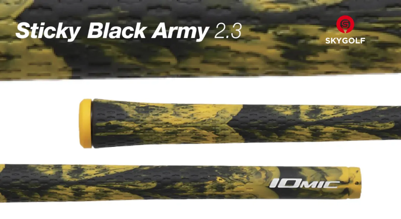 Grips iomic màu đen Iomic Sticky Black Army 2.3