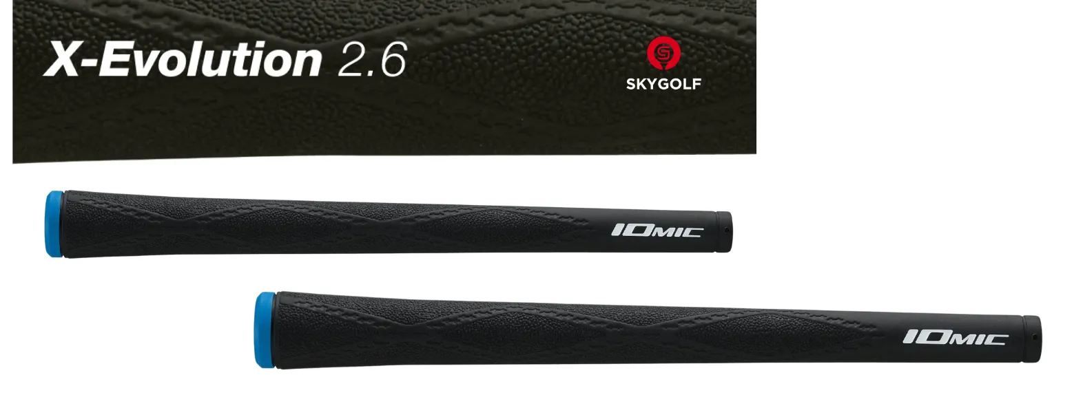 Grips iomic màu đen X-Evolution 2.6 