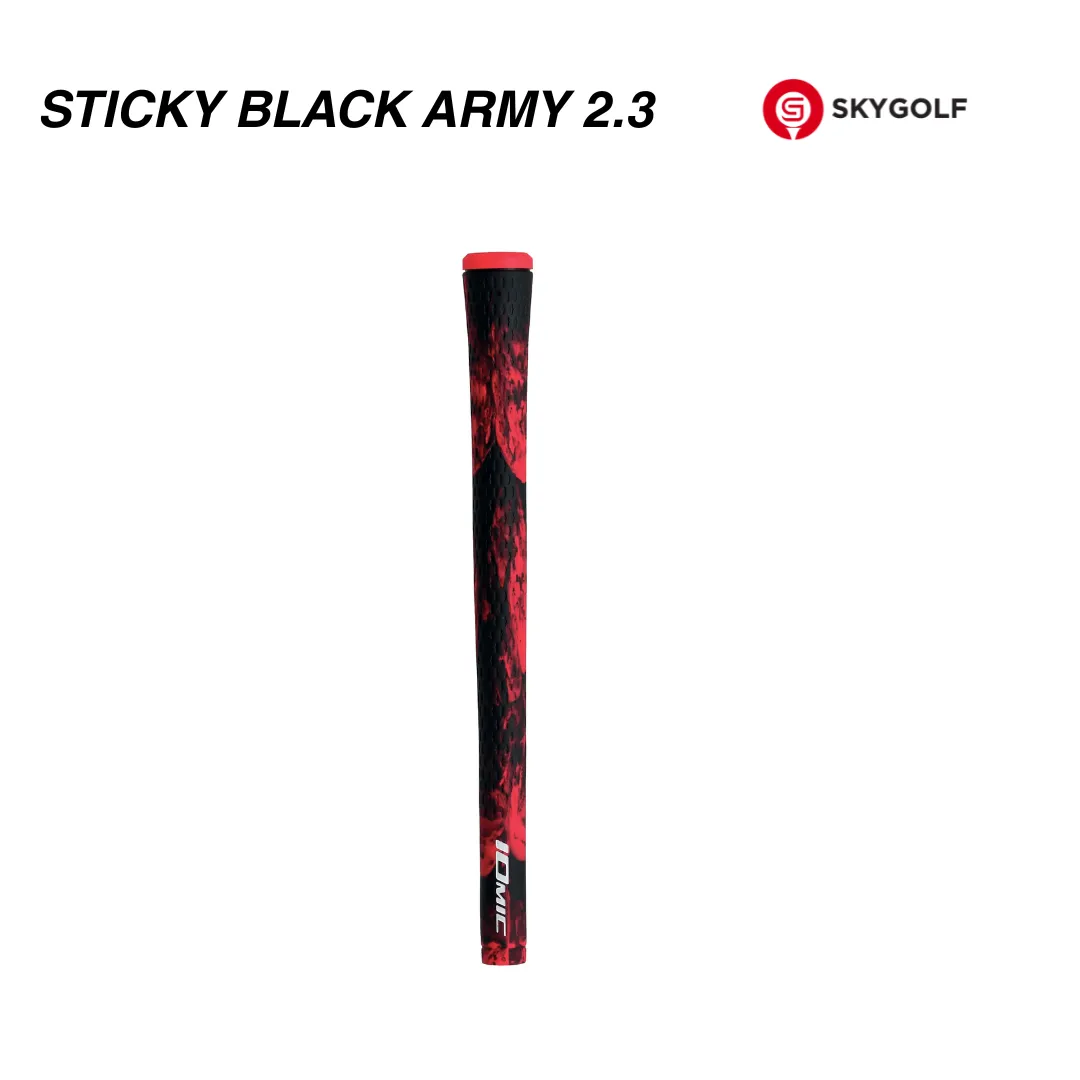 Grips iomic màu đỏ Sticky Black Army 2.3